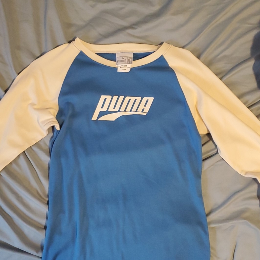 Puma retro long sleeve shirt